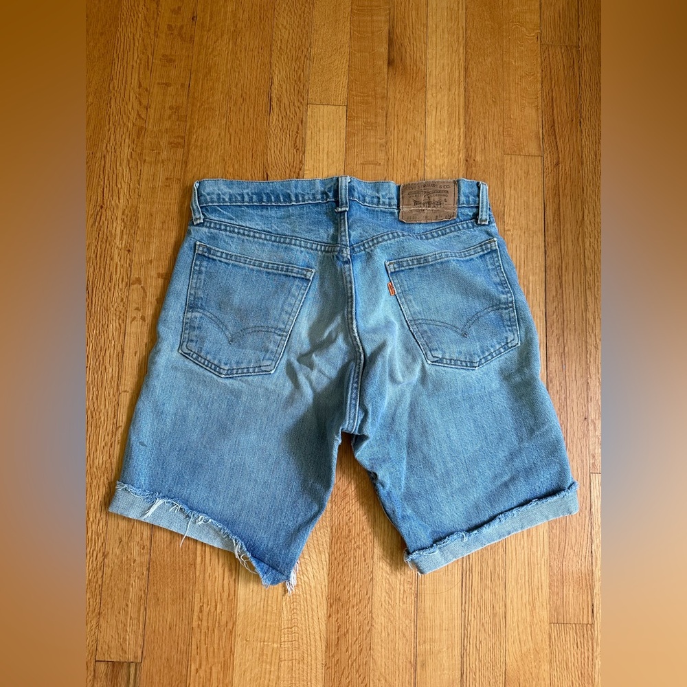Vintage Levi’s Orange Tab cutoff shorts